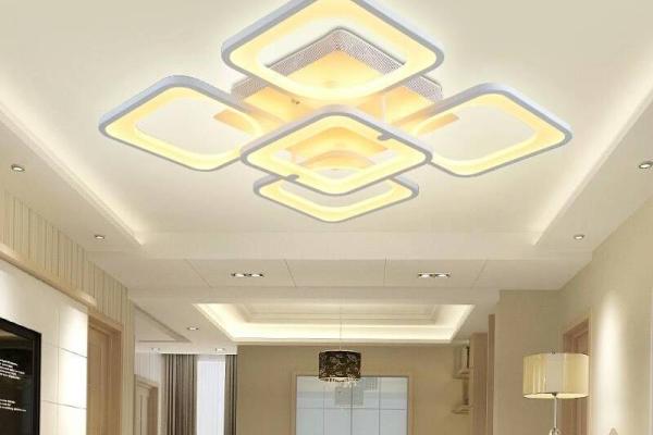 Cách Phối Đèn Trang Trí Với Trần Thạch Cao